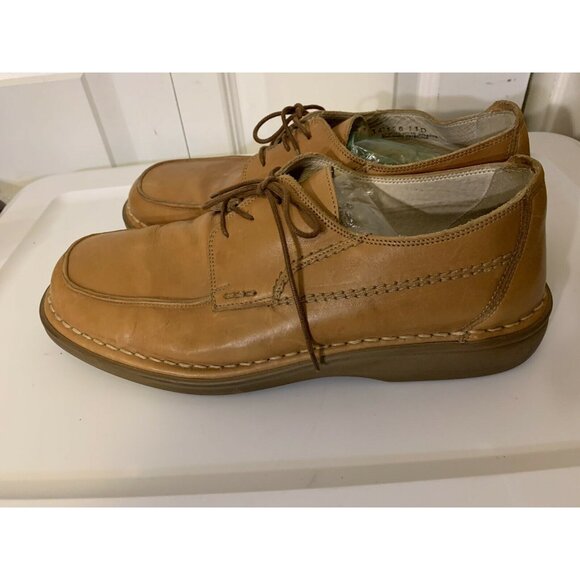 ANTICA CUOIERIA SHOEMAKER'S Men’s Sz 11D Leather Shoes Tan‎ Made Italy - Picture 6 of 11